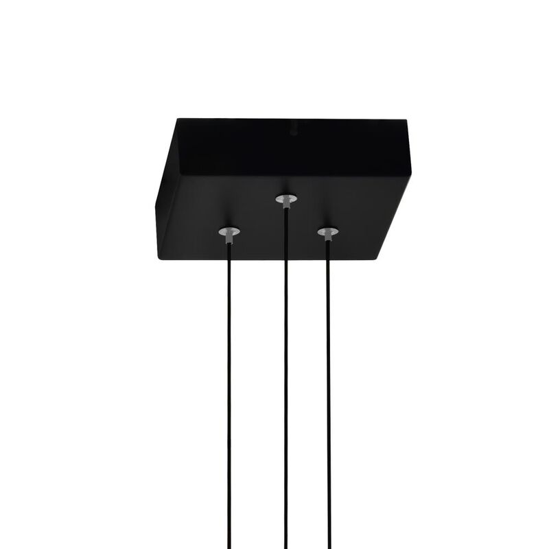 Stagger Integrated LED Black Mini Pendant