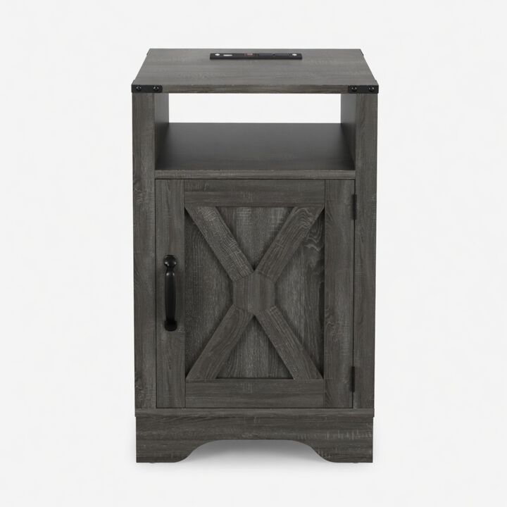 Clahog 16" Farmhouse Nightstand