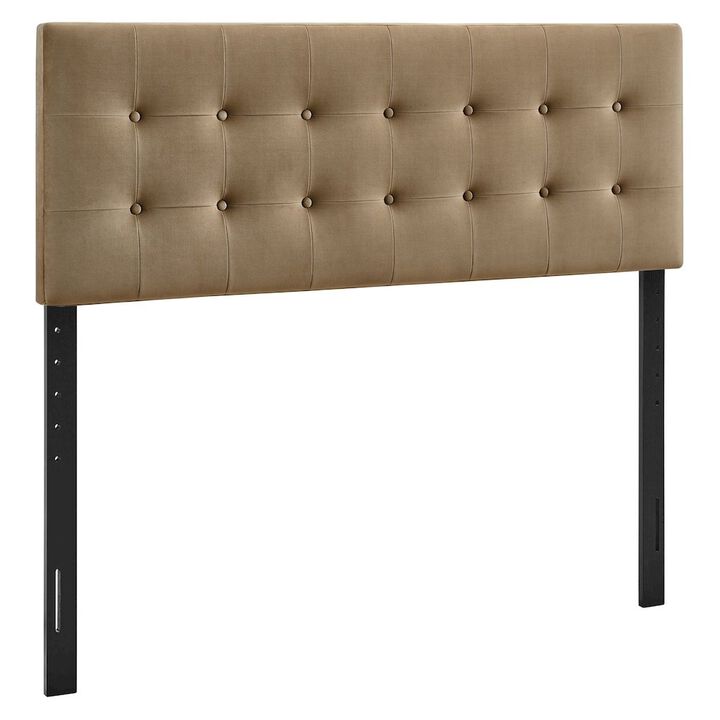Emily Stain-Resistant Performance Velvet Full Size Headboard