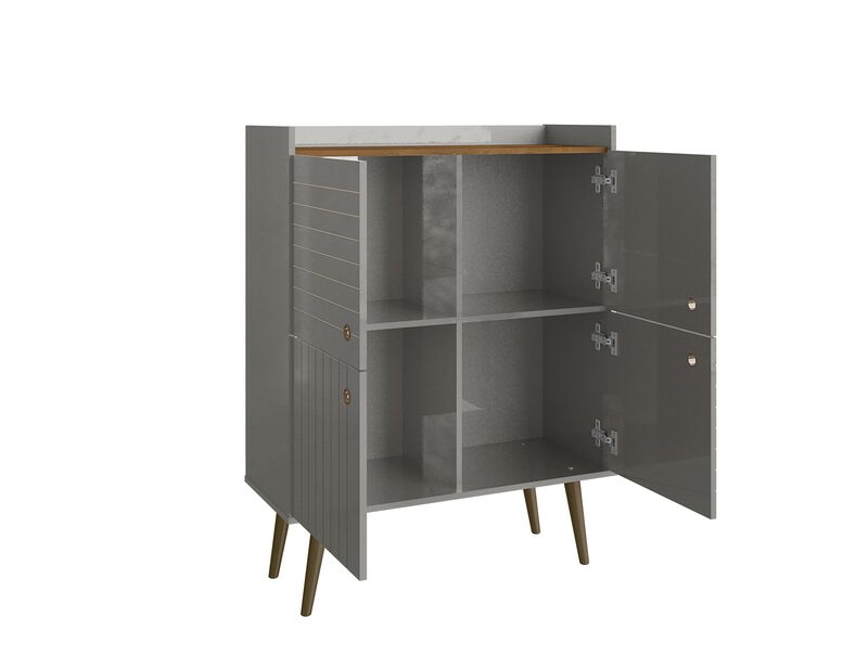 Bogart Gray Accent Cabinet