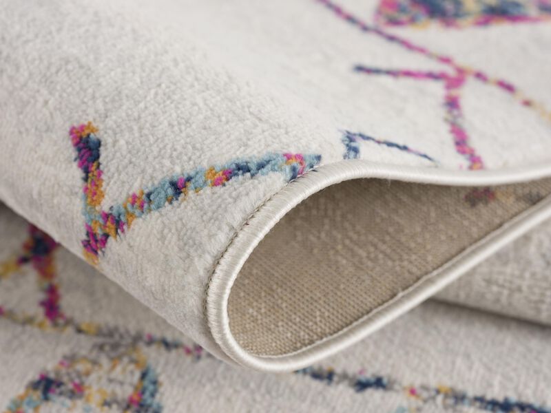 Rug Branch Kenza Traditional Boho Beige Blue Indoor Area Rug