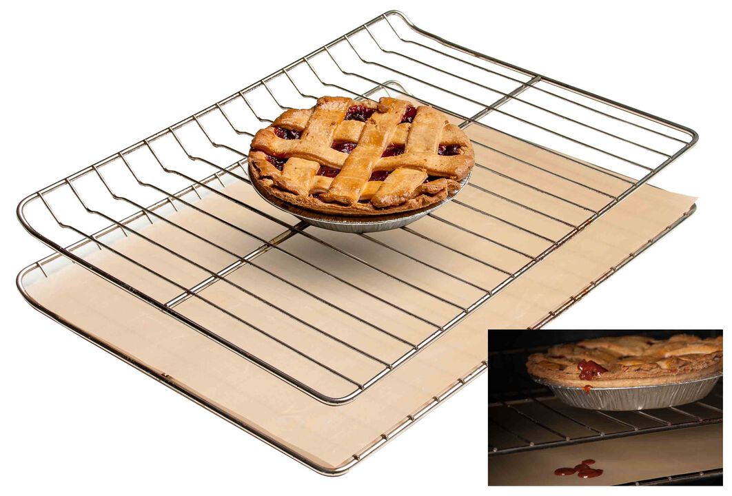 Non-stick Oven Liner - Heavy Duty Reusable Easy to Clean Baking Mat
