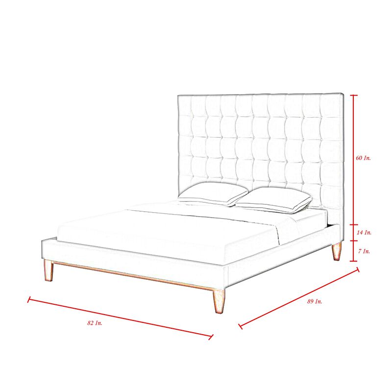 Inspired Home Sabina Platform Bed