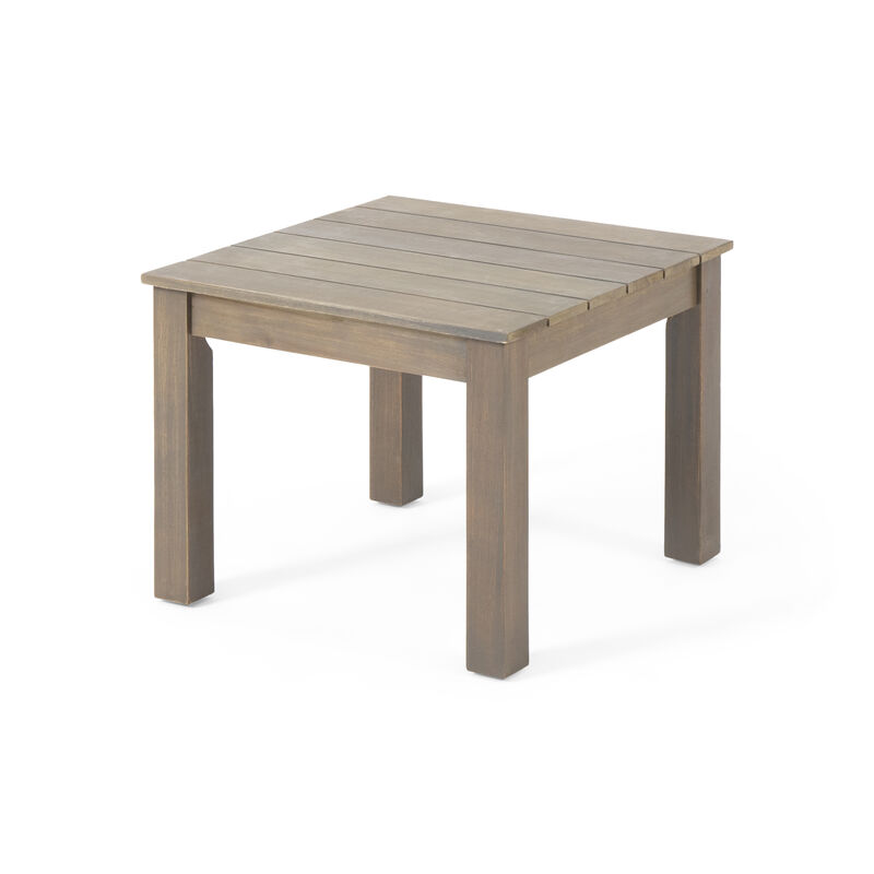 Merax Modern Wooden Square Side Table Coffee Table