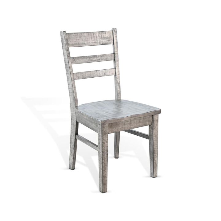 Sunny Designs Ladderback Chair, Wood Seat