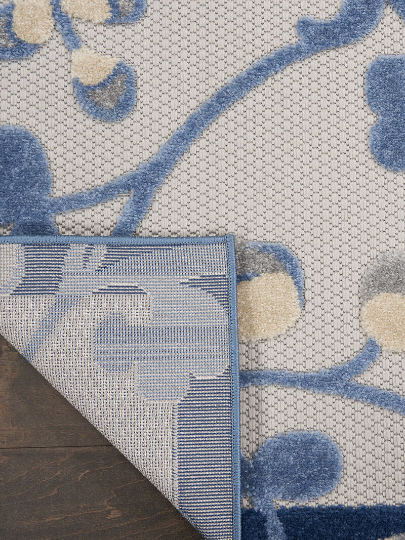 Aloha ALH17 Blue/Gray 2'3" x 10' Rug