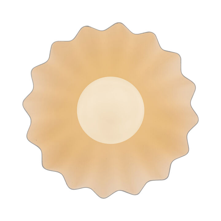 Soleil 10-in Damp-Rated Dimmable LED Wall/Vanity Light