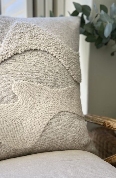 Punch Needle Pillow- Landscapes Pattern - Cover Only