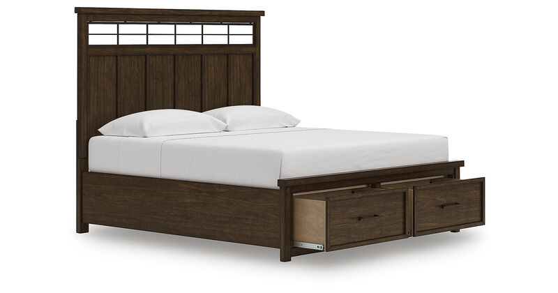 Taffenbrook King Panel Storage Bed image number 3