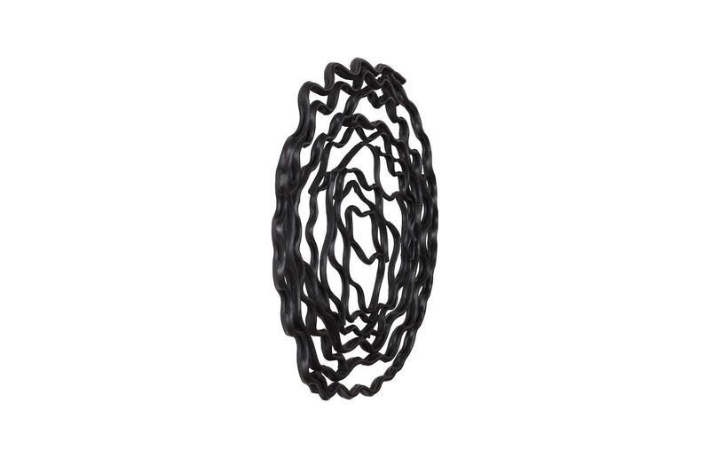 Vine Black Wall Flower Wall Decor image number 2
