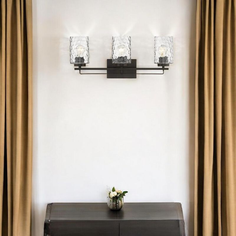 Hivvago Livvy 3-Light Oil-Rubbed Bronze Vanity