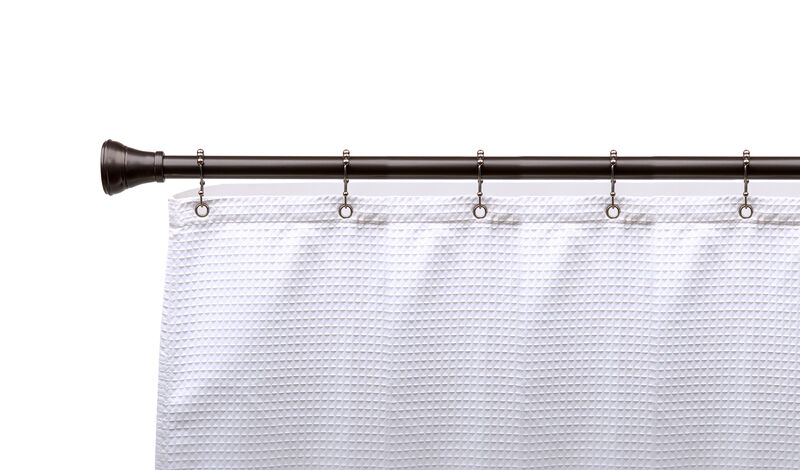 Stainless Steel Double Shower Curtain Hooks, Set of 12 image number 5