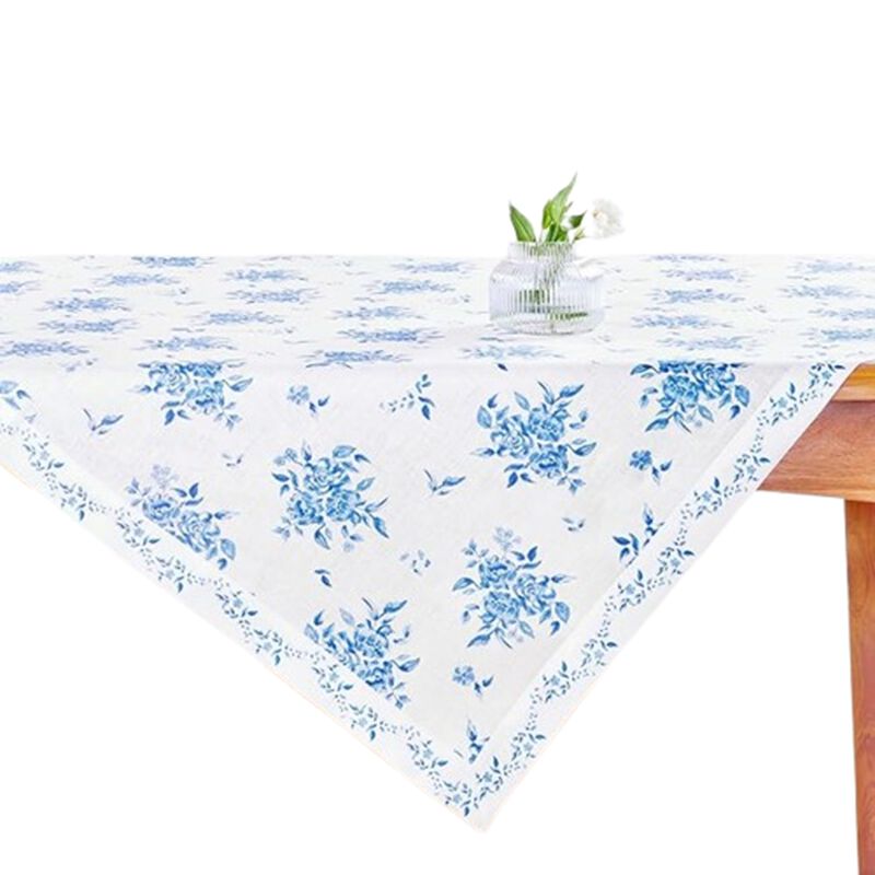Solino Home 100% Pure Linen Table Throw - Jolie Fleur