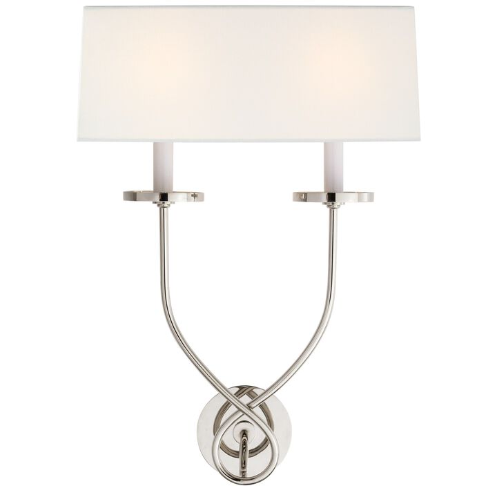 Symmetric Twist Single Sconce