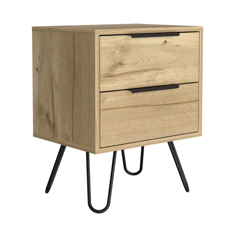 Nightstand Skyoner 2, Bedroom, Light Oak