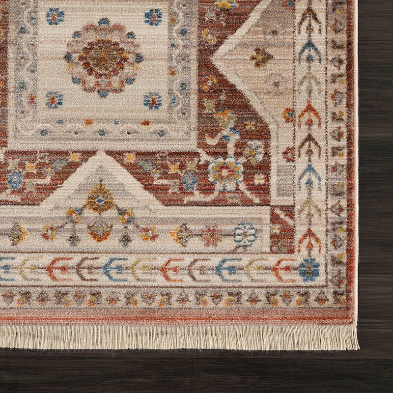 LR Home Holi Durable Performance Area Rug Indoor