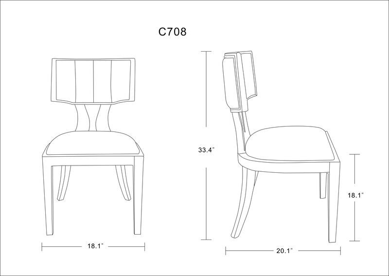 Pulitzer Silver Dining Chairs (Set of 2)