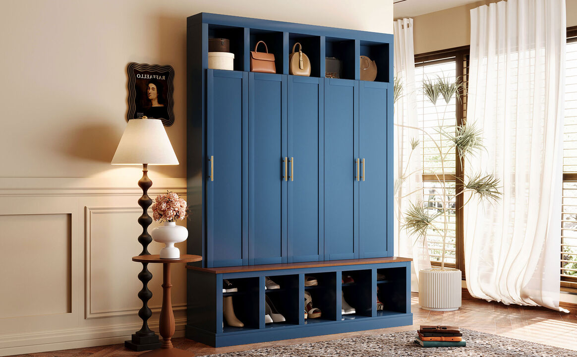 Voklos Entryway Storage Cabinet