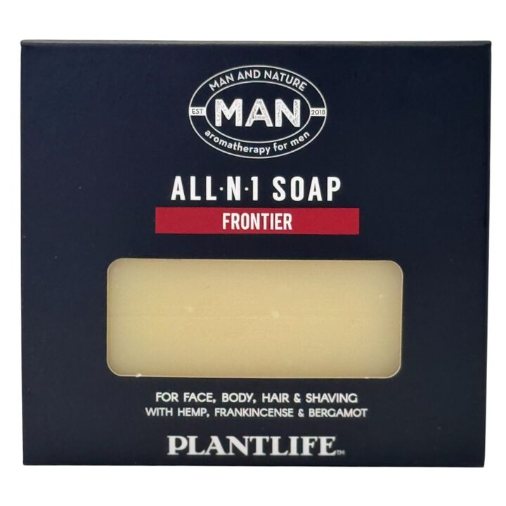 Plantlife Bar Soap - Men's All-N-1 Frontier 3 Pack