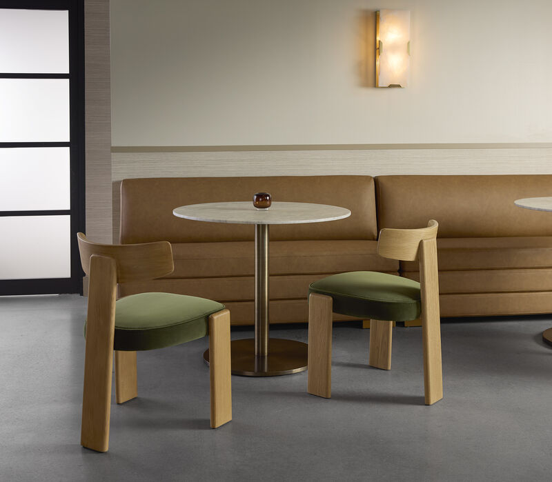 Weston Milliken Cognac Banquette image number 3