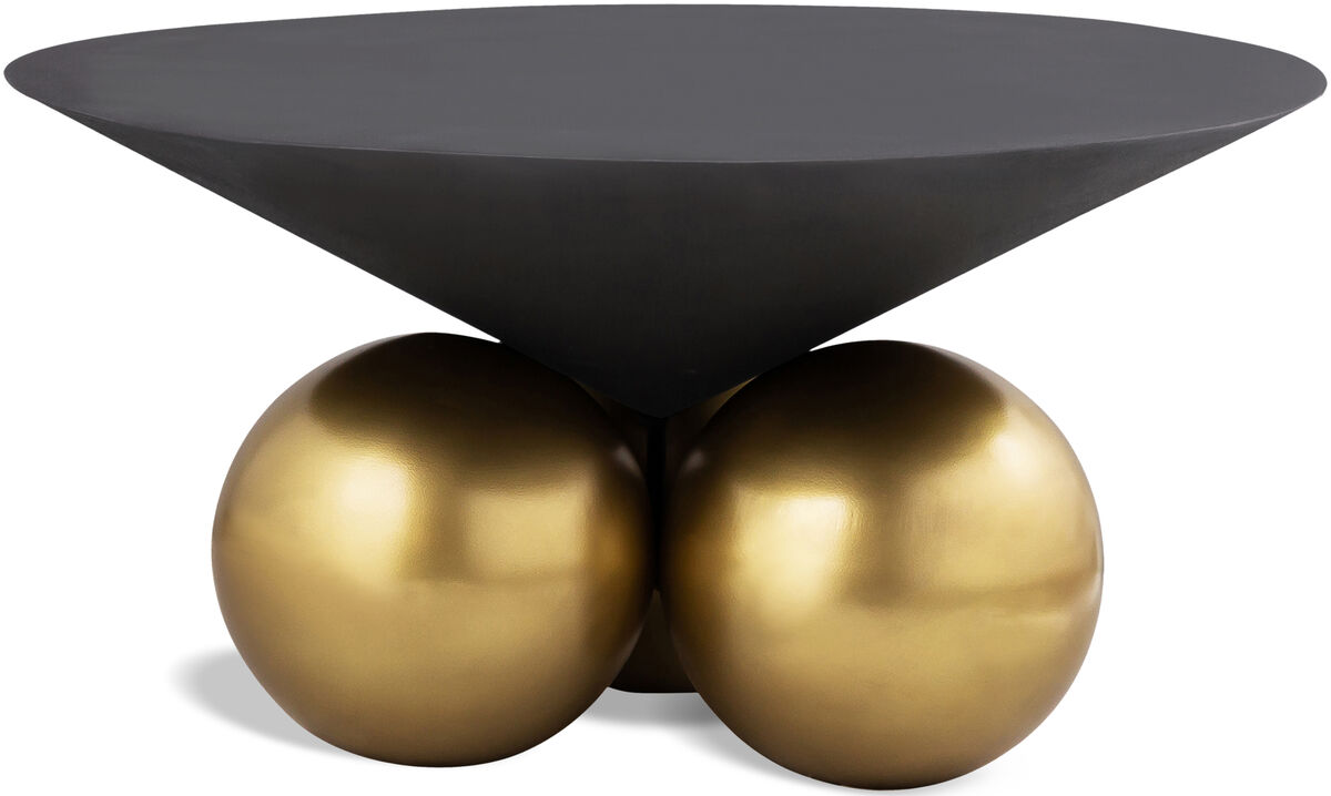 Meridian Furniture Naples Grey Cement Coffee Table