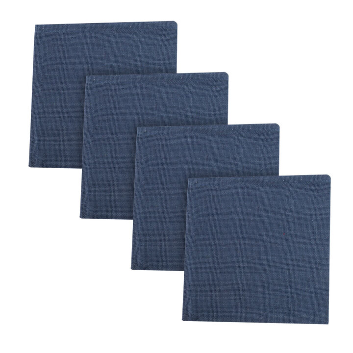 Park Designs Denim Tweed Burlap Napkin Set of 4