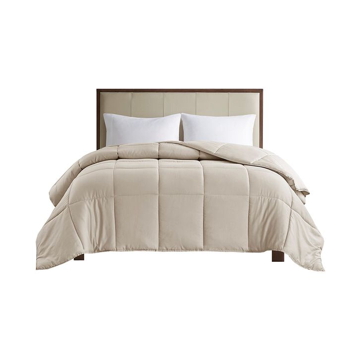 Gracie Mills Monica 300 Thread Count Cotton Shell Luxury Down Alternative Comforter