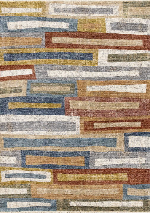 HomeRoots Geometric Area Rug