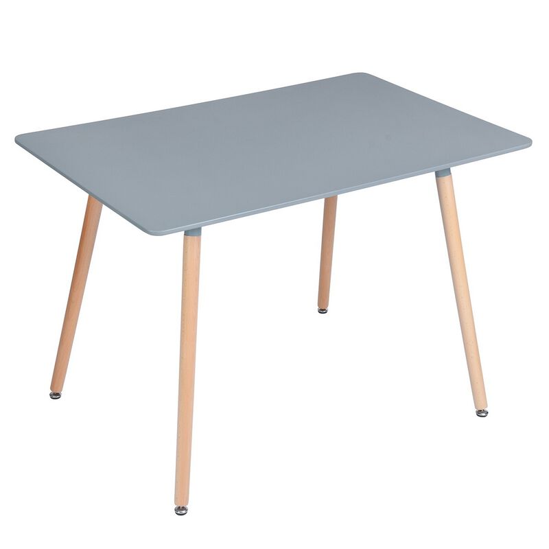 47.2"L x 31.5"W Rectangular Dining Table grey