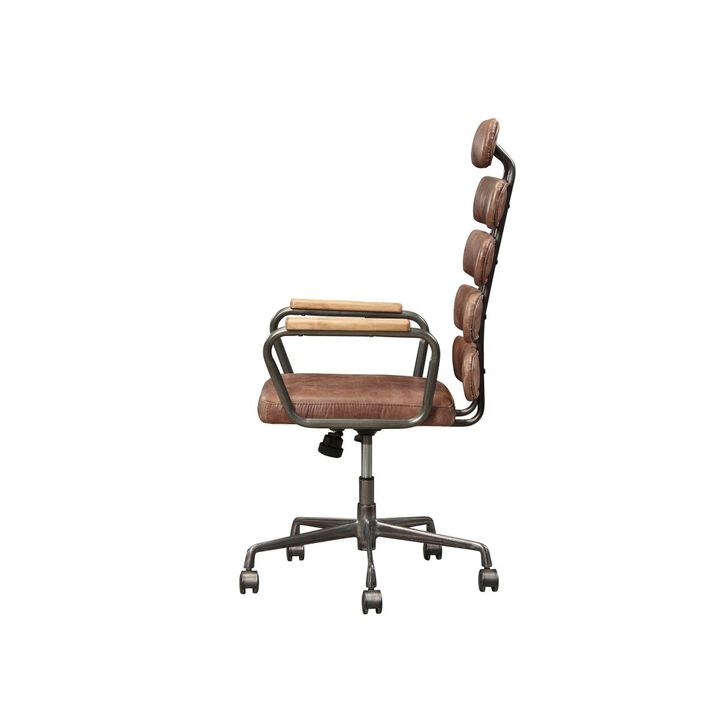 Calan Office Chair in Vintage Whiskey Top Grain Leather