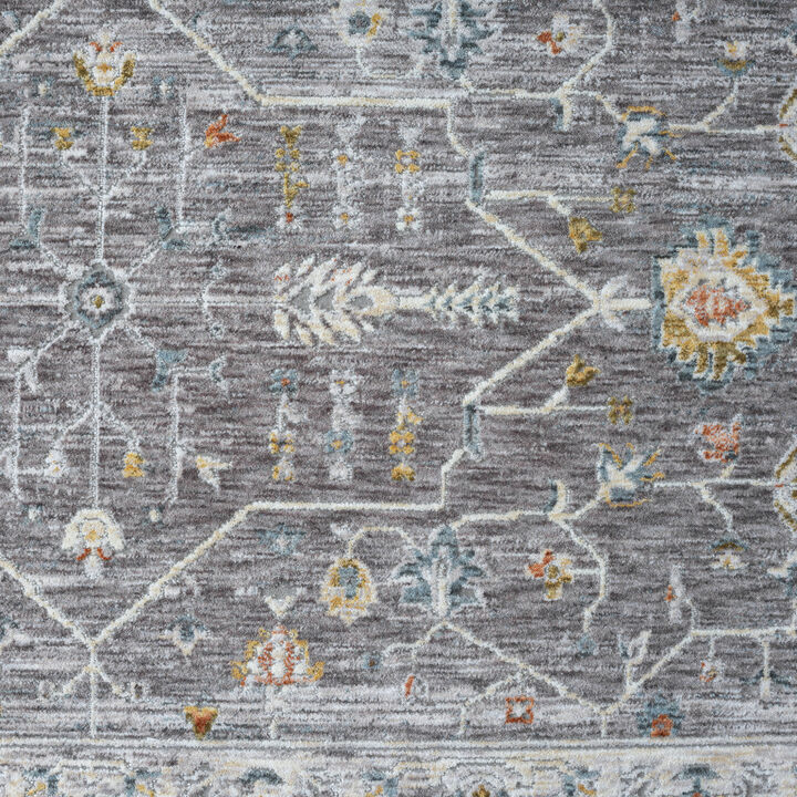 HomeRoots Floral Area Rug