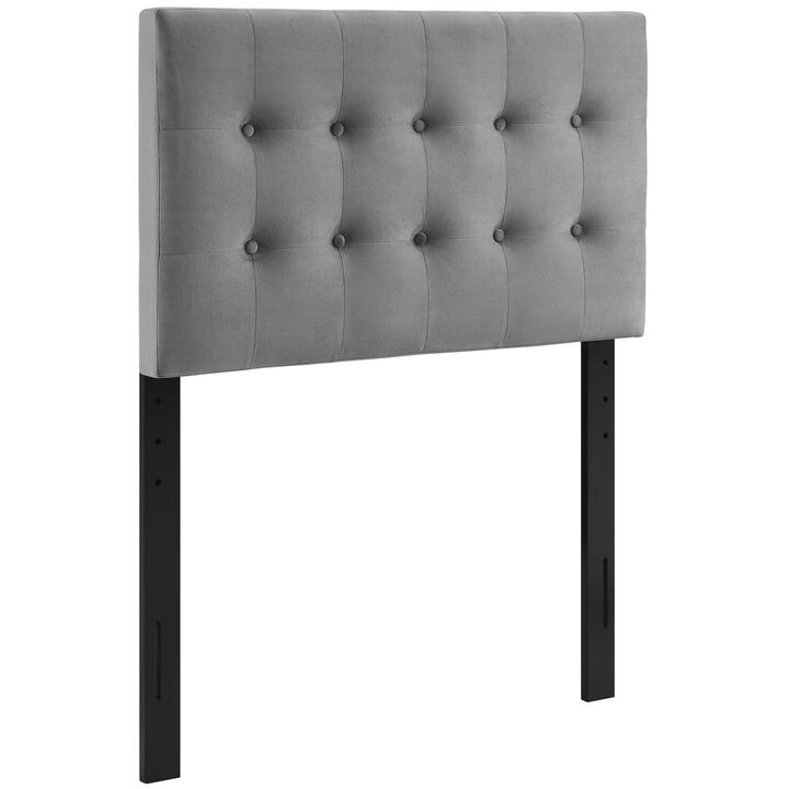 Modway - Emily Twin Biscuit Tufted Performance Velvet Headboard