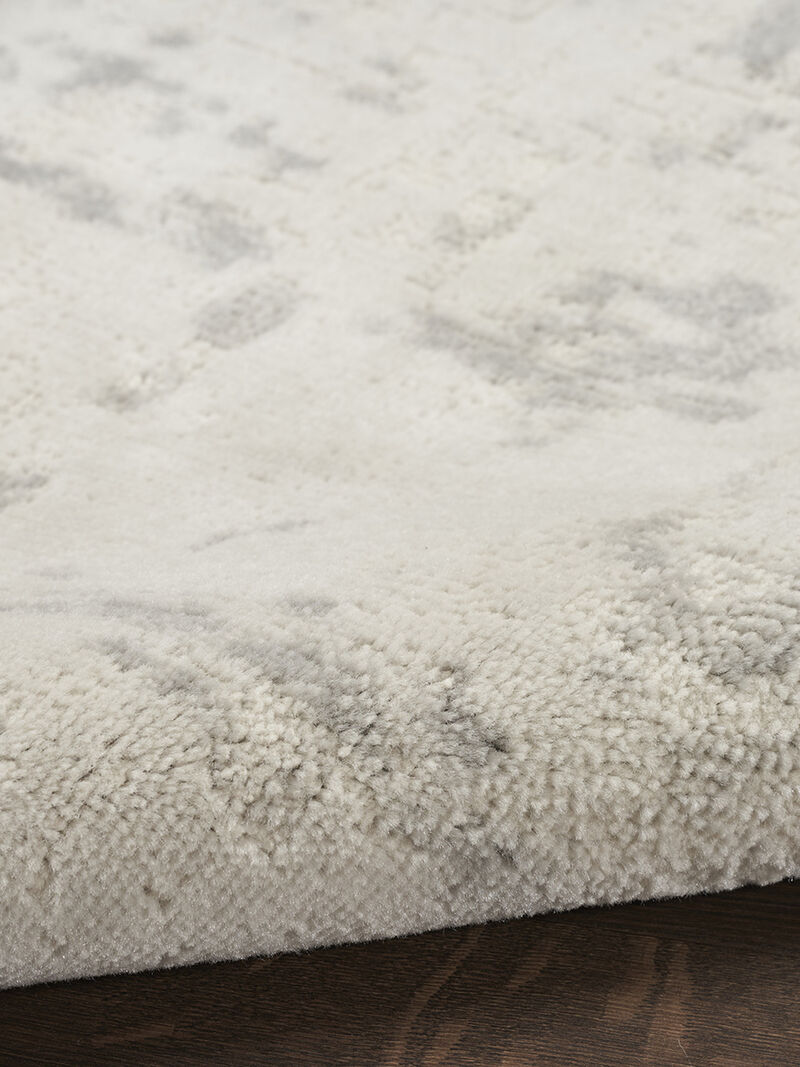 Quarry QUA01 Cream/Gray 2'2" x 7'6" Rug image number 3