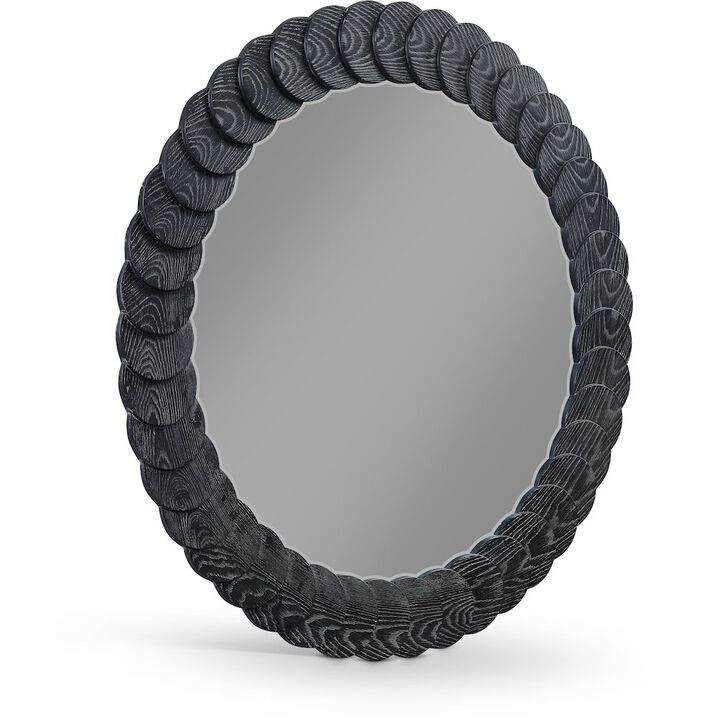 Meridian Furniture Revolve Black Mirror