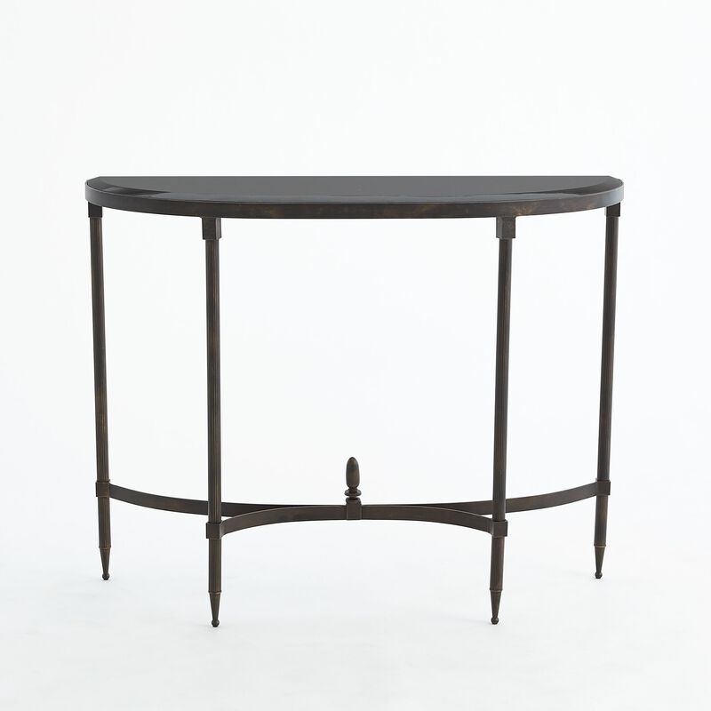 Fluted Iron Collection Console