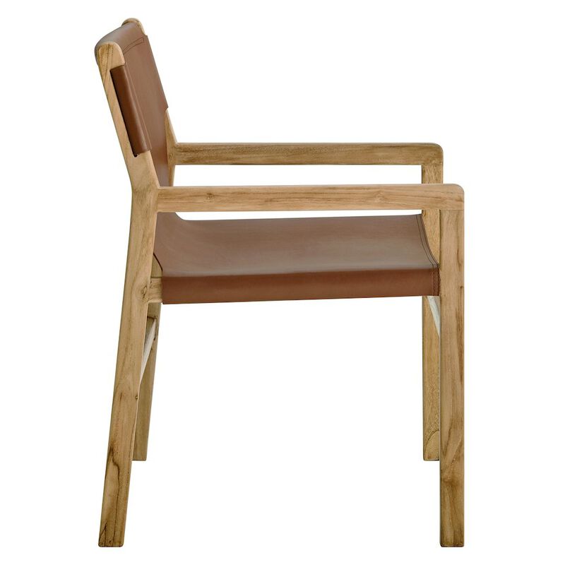 Sonora Leather Dining Chair image number 3
