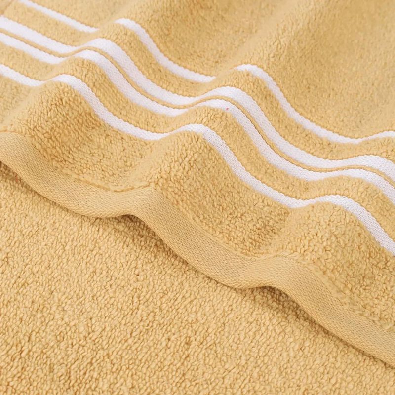 Soft Zero Twist Cotton Floral Hand Towel Set of 6 Bathroom Towels image number 1