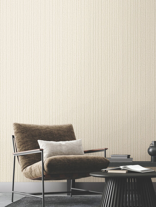 Vintage Tin Pearl Trax Wallpaper