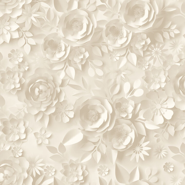 Paper Flowers Wallpaper