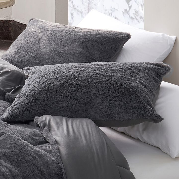 Are You Kidding Bare - Coma Inducer® Sham - Charcoal Gray
