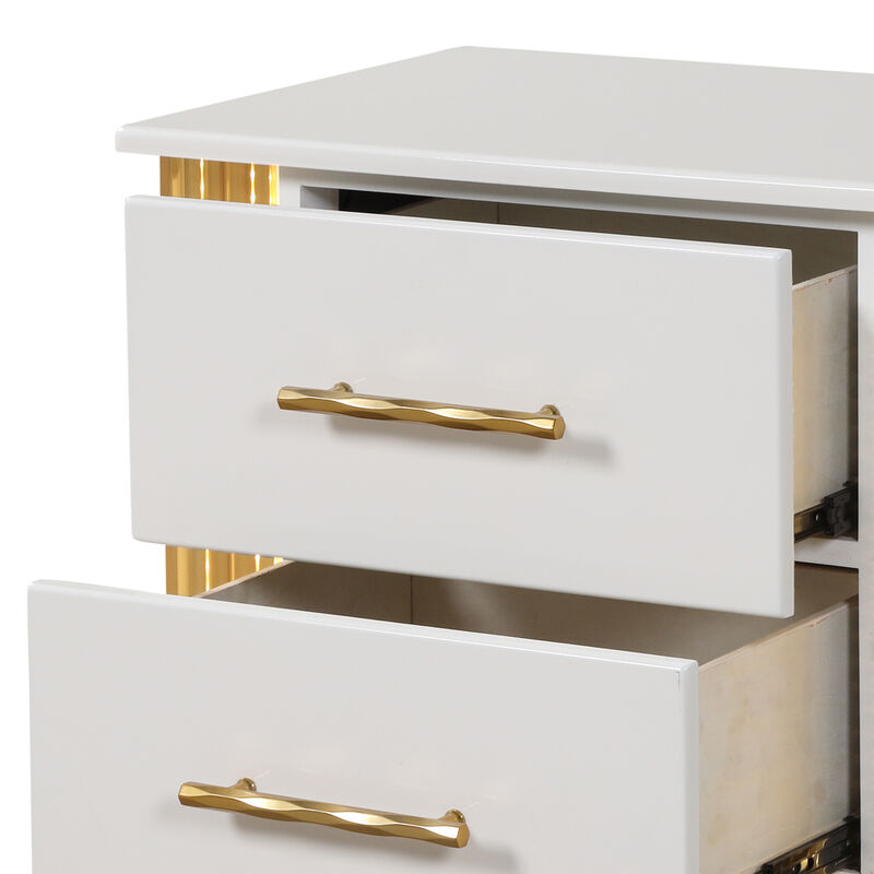 Trevolique 2-Drawer LED Nightstand image number 7