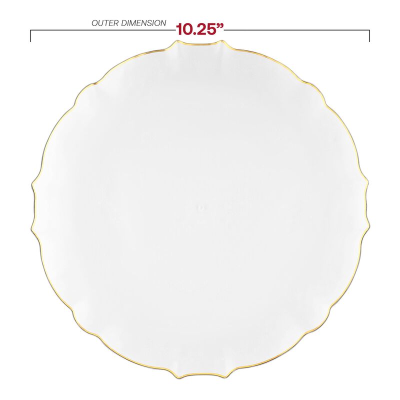 Pearl Pink Round Lotus Plastic Dinnerware Value Set (120 Sets) image number 2