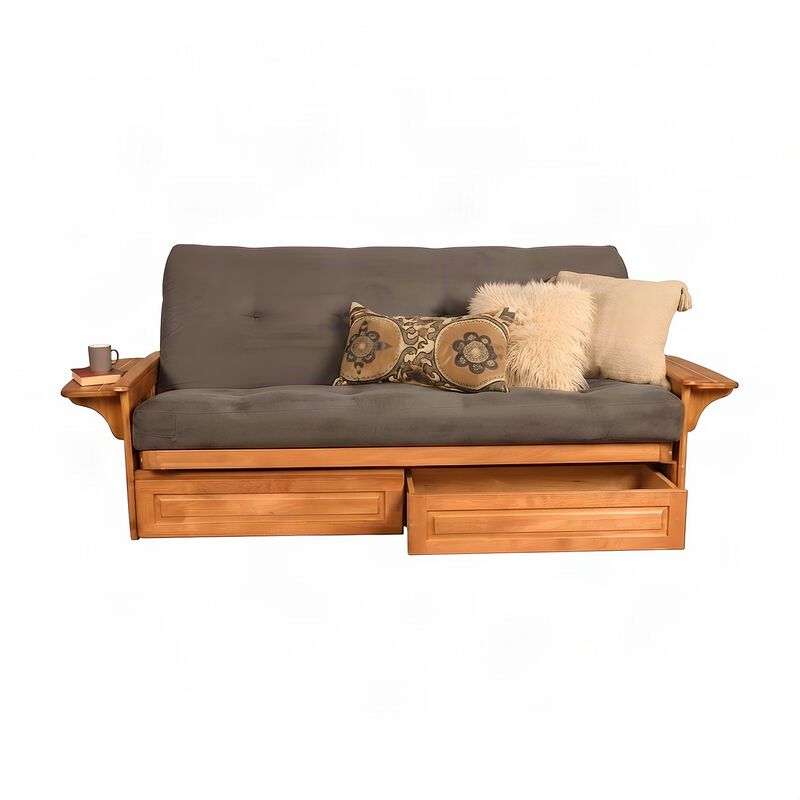 KODIAK Phoenix Frame-Butternut Finish-Mattress-Storage Drawers image number 3