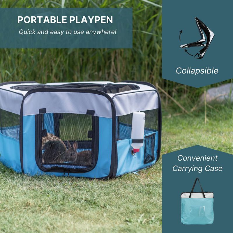 TRIXIE Soft-Sided Nylon Mobile Playpen image number 5