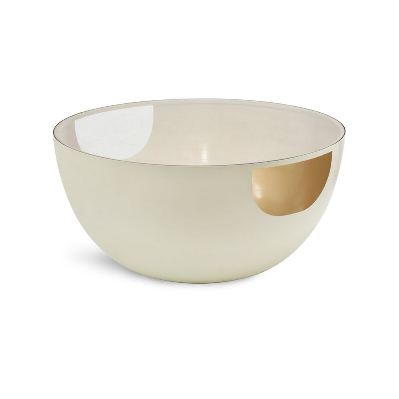 Meridian Furniture Doma Cream / Gold Coffee Table