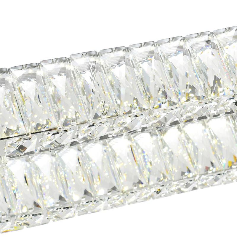 Felicity LED Chandelier With Chrome Finish