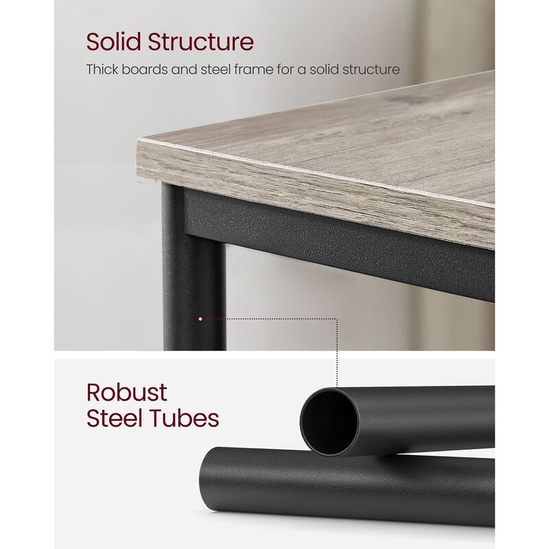 Minimal Small Side Table &ndash; Ideal for Bedside Use, Sofa Corners, or Reading Nooks