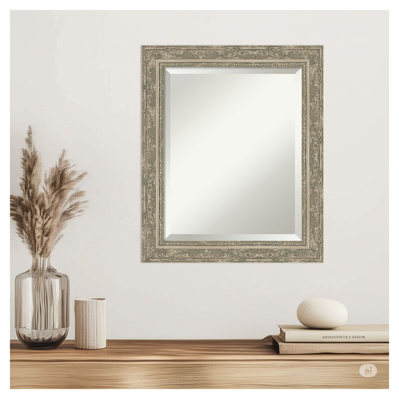 Filigree Beveled Framed Wall Mirror image number 8