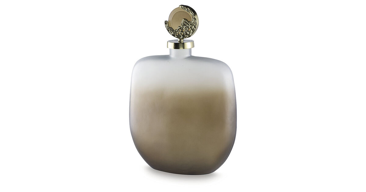 Acario Frosted Glass Tall Jar