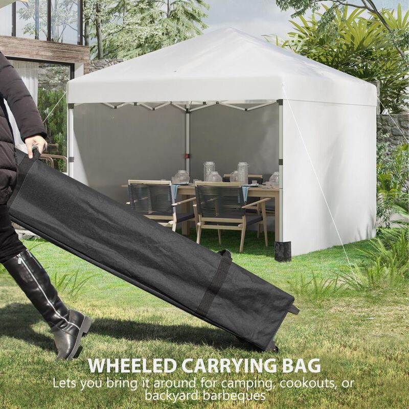 Hivvago Height-Adjustable 10' x 10' Party Tent image number 7